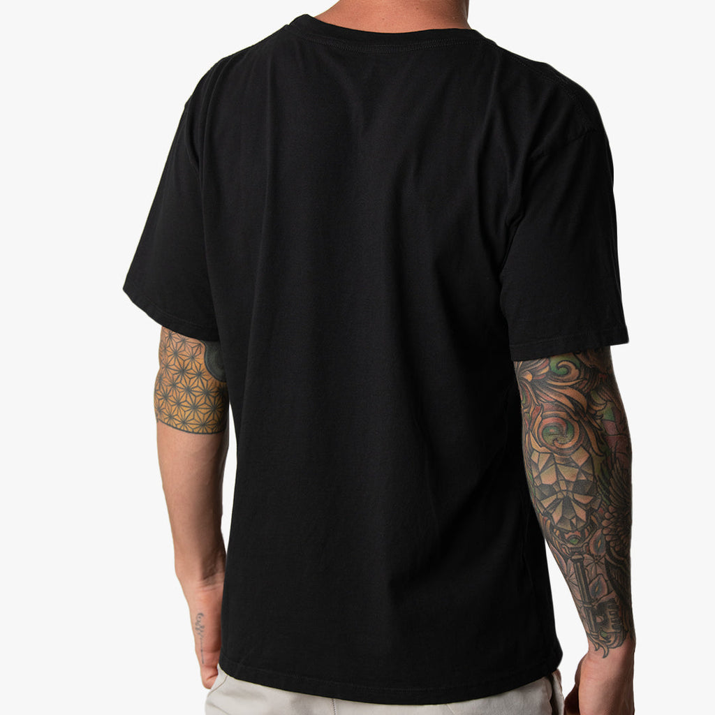 Short Sleeve Graphic Crew Neck