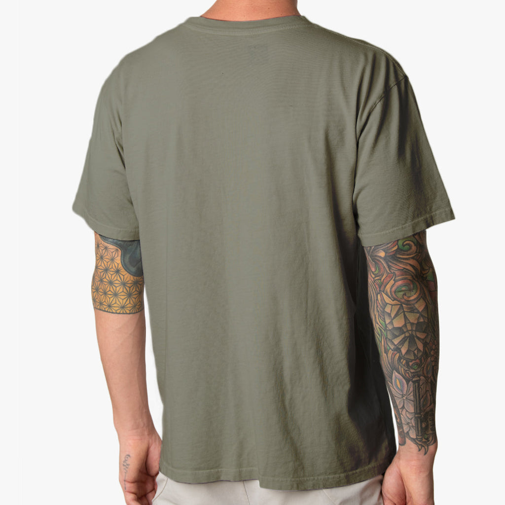 Short Sleeve Graphic Crew Neck